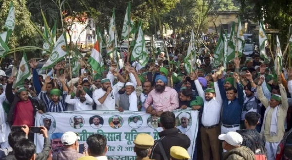 delhi farmers march