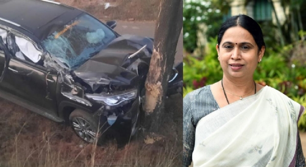 karnataka minister Laxmi Hebbalkar accident