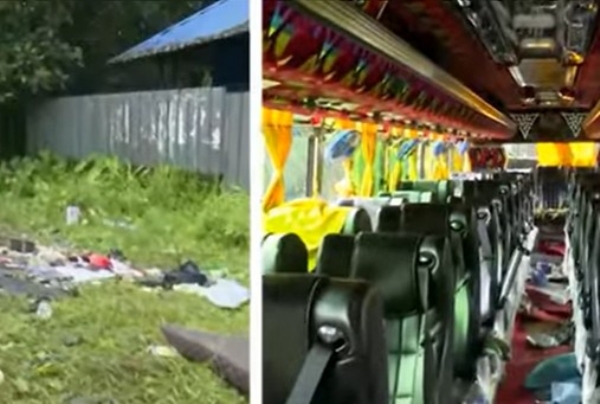 കുറവിലങ്ങാട് ടൂറിസ്റ്റ് ബസ് അപകടം; ഒരാള്‍ മരിച്ചു; 18 പേരുടെ നില ഗുരുതരം