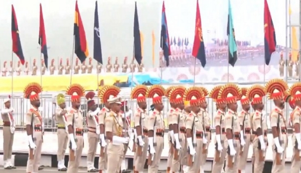 രാഷ്ട്രിയ ഏകതാ ദിവസത്തിന് മുന്നോടിയായി കെവാഡിയയിൽ വിവിധ സേനകളുടെ പരിശീലനം രാഷ്ട്രിയ ഏകതാ ദിവസത്തിന് മുന്നോടിയായി കെവാഡിയയിൽ വിവിധ സേനകളുടെ പരിശീലനം