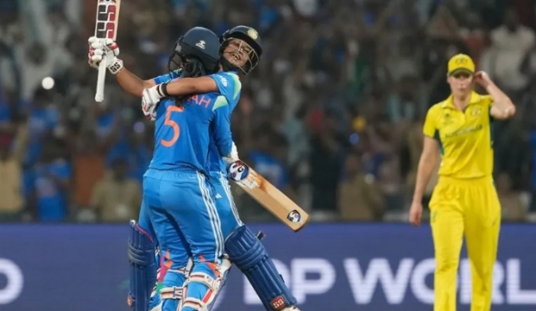 വനിതാ ലോകകപ്പിൽ ഓസ്ട്രേലിയയ്ക്കെതിരായ നിർണായക വിജയം;  ചരിത്രം സൃഷ്ടിച്ച് ഇന്ത്യൻ വനിതകൾ