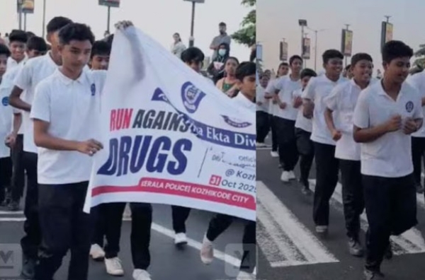 രാഷ്ട്രീയ ഏകതാ ദിവസ്; കോഴിക്കോട് സിറ്റി പൊലീസിന്റെ നേതൃത്വത്തിൽ  റൺ ഫോർ യൂണിറ്റി 2025 മാരത്തൺ സംഘടിപ്പിച്ചു