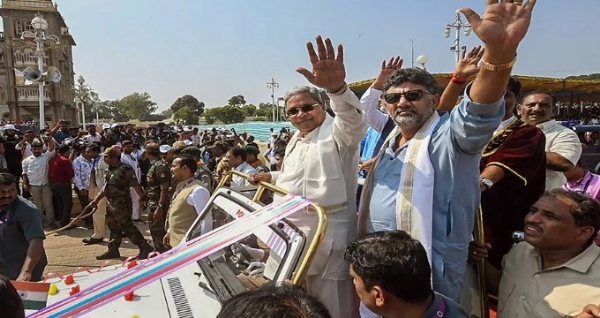 മന്ത്രിസഭാ വികസന ഊഹാപോഹങ്ങൾക്കിടെ മുഖ്യമന്ത്രി സിദ്ധരാമയ്യയും ഉപമുഖ്യമന്ത്രി ഡി.കെ. ശിവകുമാറും ഡൽഹിയിൽ