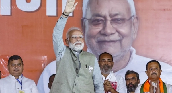 പ്രധാനമന്ത്രി മോദി ഇന്ന് പട്‌നയിൽ റോഡ് ഷോ നടത്തും, ആരയിലും നവാഡയിലും തിരഞ്ഞെടുപ്പ് റാലികൾ നടത്തും.