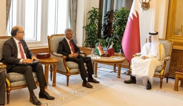 വിദേശകാര്യ മന്ത്രി ജയശങ്കർ ഖത്തർ നേതൃത്വവുമായി കൂടിക്കാഴ്ച നടത്തി; ഉഭയകക്ഷി ബന്ധങ്ങളും ആഗോള വിഷയങ്ങളും ചർച്ച ചെയ്തു വിദേശകാര്യ മന്ത്രി ജയശങ്കർ ഖത്തർ നേതൃത്വവുമായി കൂടിക്കാഴ്ച നടത്തി; ഉഭയകക്ഷി ബന്ധങ്ങളും ആഗോള വിഷയങ്ങളും ചർച്ച ചെയ്തു