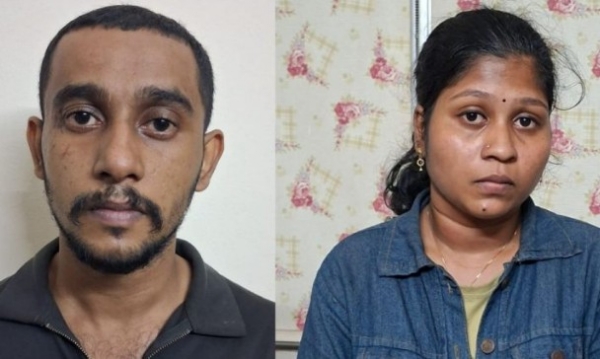 വൻതോതിൽ ലഹരിമരുന്ന് കടത്തി; യുവതിയടക്കം 2 പേർ പൊലീസിന്റെ പിടിയിൽ വൻതോതിൽ ലഹരിമരുന്ന് കടത്തി; യുവതിയടക്കം 2 പേർ പൊലീസിന്റെ പിടിയിൽ