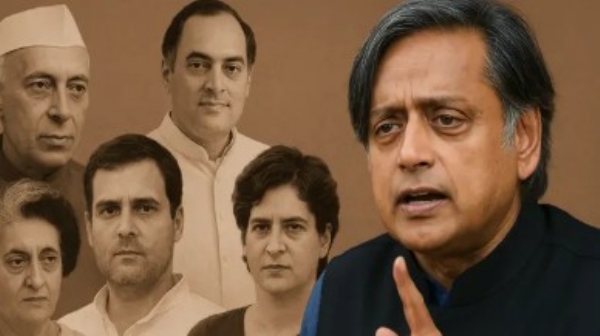 കോണ്‍ഗ്രസ് നേതാവ് ശശി തരൂര്‍ എഴുതിയ ലേഖനം ബിഹാര്‍ തിരഞ്ഞെടുപ്പില്‍ ആയുധമാക്കി ബിജെപി.