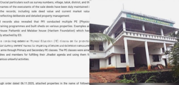 പോപ്പുല‌ർ ഫ്രണ്ടിനെതിരെ വീണ്ടും ഇഡി നടപടി, ഗ്രീൻ വാലി അക്കാദമി അടക്കം 67 കോടി രൂപയുടെ സ്വത്ത് കണ്ടുകെട്ടി