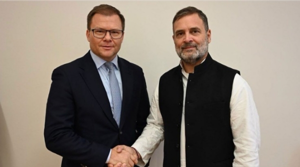 രാഹുൽ ഗാന്ധി ബെർലിനിൽ ജർമ്മൻ പരിസ്ഥിതി മന്ത്രിയുമായി കൂടിക്കാഴ്ച നടത്തി; ആഗോള കാലാവസ്ഥാ വെല്ലുവിളികൾ ചർച്ച ചെയ്തു