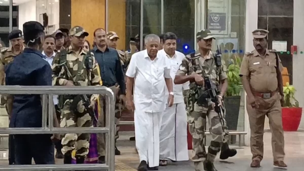 cm pinarai at chennai
