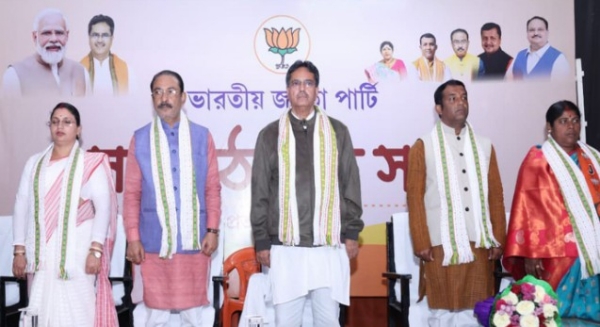 പശ്ചിമ ബംഗാളിൽ ബിജെപി സർക്കാർ അധികാരത്തിൽ വരുന്നത് തടയാൻ ആർക്കും കഴിയില്ല: ത്രിപുര മുഖ്യമന്ത്രി മാണിക് സാഹ