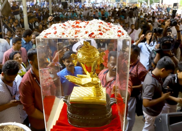64-ാമത് സംസ്ഥാന സ്‌കൂൾ കലോത്സവത്തിന് കൊടിയിറങ്ങി; കലാകിരീടം കണ്ണൂരിന് സ്വന്തം