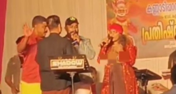 കണ്ണൂരിൽ ക്ഷേത്രോത്സവത്തിനിടെ ആർഎസ്എസ് ഗണഗീതം പാടിയത് സിപിഐഎം തടഞ്ഞു; സംഘർഷാവസ്ഥ