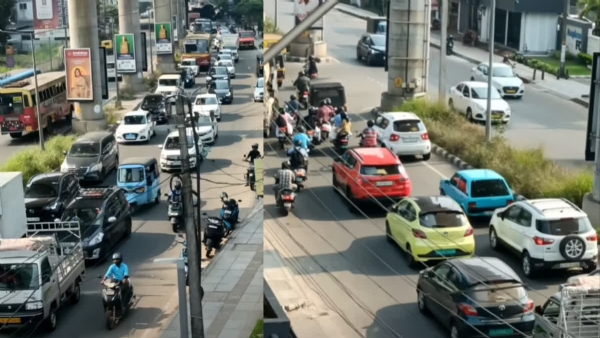 ERNAKULAM TRAFFIC JAM