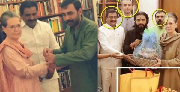 സോണിയ ഗാന്ധിയുടെ കൈയ്യിൽ പോറ്റി  ചരട് കെട്ടുന്നത്: പ്രതികരിച്ച് മന്ത്രി വി ശിവൻകുട്ടി.