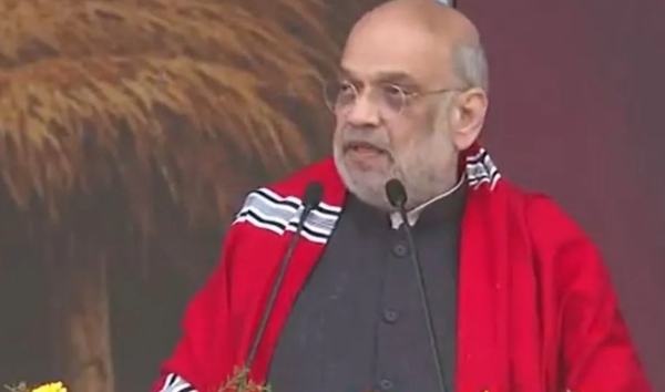 അസമിൽ കോൺഗ്രസിനെ കടന്നാക്രമിച്ച് അമിത് ഷാ; ഏഴ് ജില്ലകളിൽ 64 ലക്ഷം നുഴഞ്ഞുകയറ്റക്കാരെന്ന് ആരോപണം