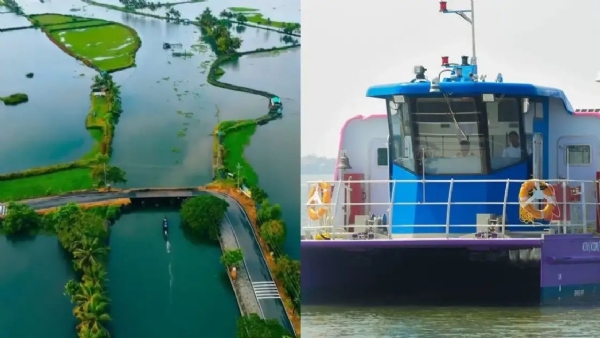Water Metro in Kadamakudy