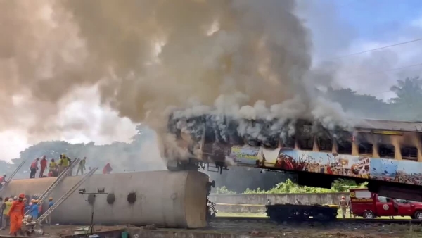MOCK DRILL SHORANUR RAILWAY STATION
