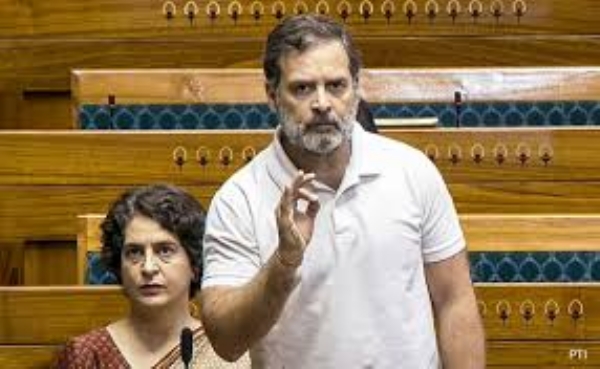 Rahul Gandhi in Parliament