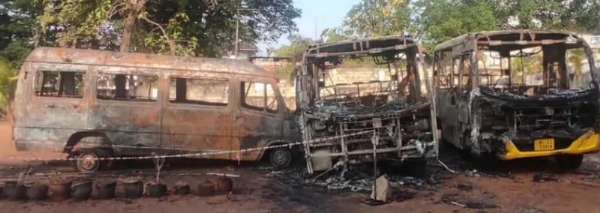 school bus fire school bus fire