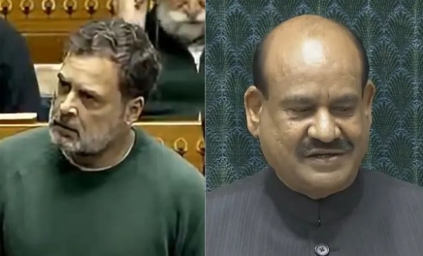 രാഹുൽ ഗാന്ധിയെ സംസാരിക്കാൻ അനുവദിക്കാത്തതിനെച്ചൊല്ലി ലോക്‌സഭയിൽ വൻ പ്രതിഷേധം; സഭാ നടപടികൾ ചൊവ്വാഴ്ചത്തേക്ക് പിരിഞ്ഞു.