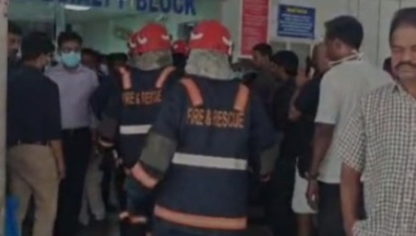 തിരുവനന്തപുരം മെഡിക്കൽ കോളേജിൽ വൻ തീപിടിത്തം