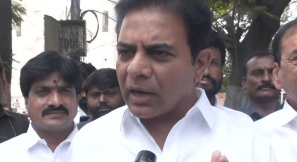 വാഗ്ദാനങ്ങൾ പാലിക്കാൻ കോൺഗ്രസിന് ഉദ്ദേശ്യമില്ല; തെലങ്കാന സർക്കാരിനെതിരെ ആഞ്ഞടിച്ച് കെ.ടി. രാമറാവു