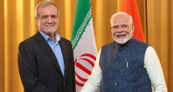 മേഖലാ സമാധാനത്തിനായി കൈകോർത്ത് ഇന്ത്യയും ഇറാനും; പ്രസിഡന്റ് മസൂദ് പെസെഷ്കിയാനുമായി പ്രധാനമന്ത്രി മോദി ചർച്ച നടത്തി