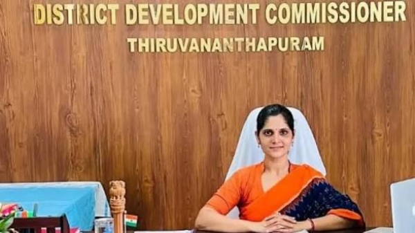 തിരുവനന്തപുരം ജില്ലാ കളക്ടർ അനു കുമാരി