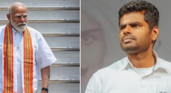 മോദിയെ സ്വീകരിക്കാൻ അണ്ണാമലൈ എത്തിയില്ല; സീറ്റ് വിഭജനത്തിലെ അതൃപ്തിയെന്ന് സൂചന; തമിഴ്നാട് ബിജെപിയിൽ ആഭ്യന്തര കലഹം രൂക്ഷം