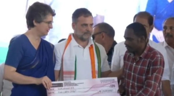 തറക്കല്ലിട്ടിട്ട് ഒരാഴ്ച; മുണ്ടക്കൈ-ചൂരൽമല പുനരധിവാസ ടൗൺഷിപ്പ് പണി തുടങ്ങാതെ കോൺഗ്രസ്;