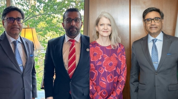 ഇന്ത്യ-യുഎസ് ബന്ധം കൂടുതൽ കരുത്താർജ്ജിക്കുന്നു; എഫ്ബിഐ ഡയറക്ടർ കാഷ് പട്ടേലുമായും അമേരിക്കൻ ഉന്നത ഉദ്യോഗസ്ഥരുമായും വിദേശകാര്യ സെക്രട്ടറി വിക്രം മിസ്രി കൂടിക്കാഴ്ച നടത്തി