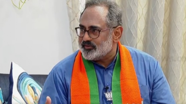 കേരളത്തിൽ മാറ്റം ഉറപ്പ്; അടുത്ത പോരാട്ടം എൻഡിഎയും ഇടത്-വലത് സഖ്യവും തമ്മിലെന്ന് രാജീവ് ചന്ദ്രശേഖർ