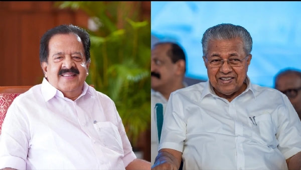 CM Pinarayi Vijayan & Remesh Chennithala CM Pinarayi Vijayan & Remesh Chennithala