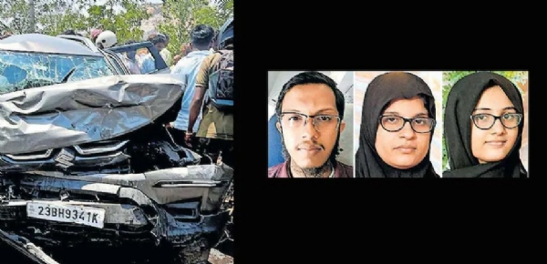 ഗുണ്ടൽപേട്ടിൽ കാറും ലോറിയും കൂട്ടിയിടിച്ച് അപകടം; ഒരു കുടുംബത്തിലെ മൂന്നുപേർ മരിച്ചു; നടുക്കം മാറാതെ ബേപ്പൂർ