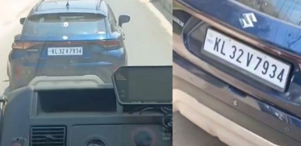 ഫയർ ഫോഴ്സിനെ തടഞ്ഞ് കാർ അഭ്യാസപ്രകടനം; കാർ പോലീസ് കസ്റ്റഡിയിൽ, ഡ്രൈവർക്കെതിരെ കടുത്ത നടപടി