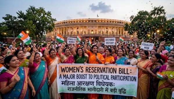 വനിതാ സംവരണ ബില്ലിന്മേലുള്ള നിർണ്ണായക വോട്ടെടുപ്പ് ഇന്ന്; പാർലമെന്റിൽ വാശിയേറിയ പോരാട്ടം