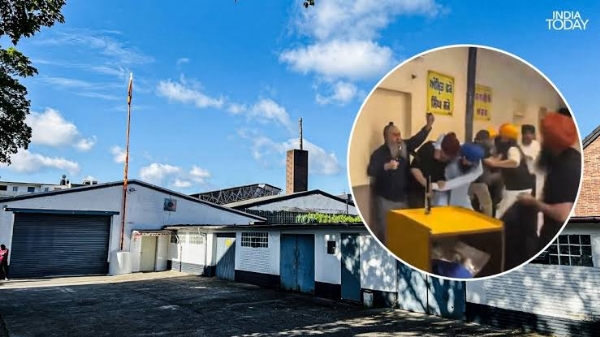 ജർമ്മനിയിലെ ഗുരുദ്വാരയിൽ സിഖ് വിഭാഗങ്ങൾ തമ്മിൽ ഏറ്റുമുട്ടൽ; കിർപ്പണും തോക്കും കുരുമുളക് സ്പ്രേയും പ്രയോഗിച്ചു, 11 പേർക്ക് പരിക്ക്