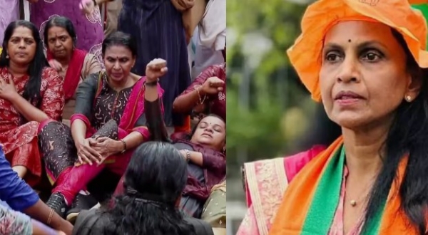 വട്ടിയൂർക്കാവ് പോലീസ് സ്റ്റേഷൻ മാർച്ച്: മുൻ ഡിജിപി ആർ. ശ്രീലേഖയ്ക്കെതിരെ പോലീസ് കേസെടുത്തു