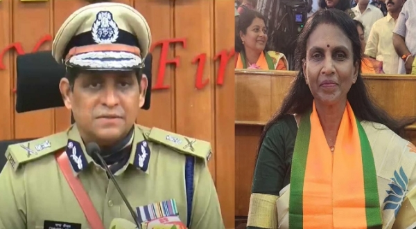 ശ്രീരേഖയുടെ വട്ടിയൂർക്കാവ് പ്രതിഷേധം: രൂക്ഷവിമർശനവുമായി സംസ്ഥാന പോലീസ് മേധാവി രവാഡ ചന്ദ്രശേഖർ