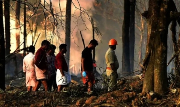 മുണ്ടത്തിക്കോട് വെടിക്കെട്ടുപുര ദുരന്തം; പൊള്ളലേറ്റ് ചികിത്സയിലായിരുന്ന വെടിക്കെട്ട് ലൈസൻസി സതീശനും മരണത്തിന് കീഴടങ്ങി, മരണം 15 ആയി