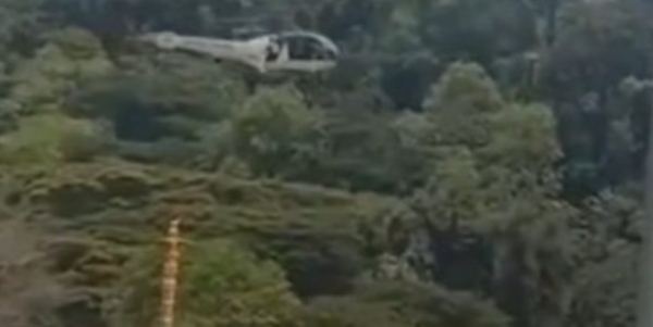 ശബരിമലയിൽ സുരക്ഷാ ലംഘനം: സന്നിധാനത്തിന് മുകളിലൂടെ ഹെലികോപ്റ്റർ പറന്ന സംഭവത്തിൽ പോലീസ് കേസെടുത്തു