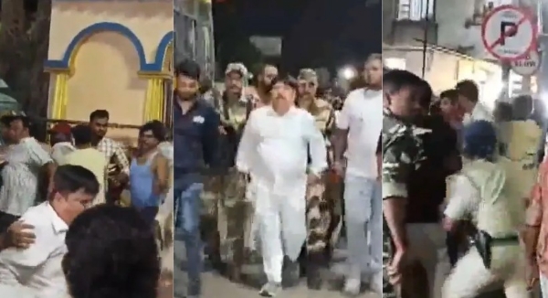 ബംഗാളിൽ വീണ്ടും സംഘർഷം: പ്രധാനമന്ത്രിയുടെ സന്ദർശനത്തിന് മുന്നോടിയായി വടക്കൻ 24 പർഗാനാസിൽ അക്രമം; അർജുൻ സിംഗിനും സിഐഎസ്എഫ് ഉദ്യോഗസ്ഥർക്കും പരിക്ക്