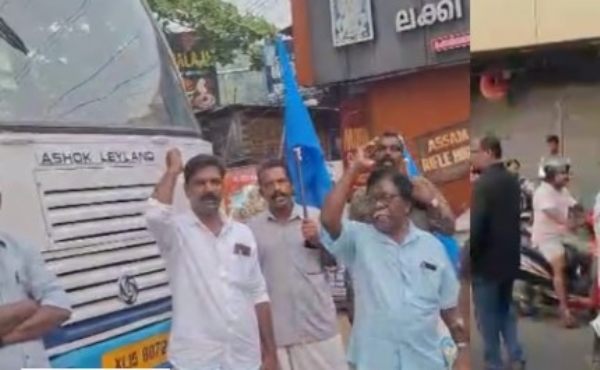 നിതിൻ രാജിന്റെ മരണം: സംസ്ഥാനത്ത് ഹർത്താൽ ശക്തം; തിരുവനന്തപുരത്തടക്കം വാഹനങ്ങൾ തടഞ്ഞു