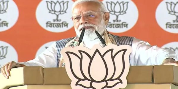 പൾട്ടാനോ ദോർകാർ; ബംഗാളിൽ മാറ്റം അനിവാര്യമെന്ന് പ്രധാനമന്ത്രി മോദി; തൃണമൂലിനെതിരെ രൂക്ഷവിമർശനം