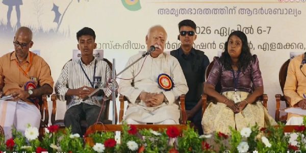 നല്ലവരായിരുന്നാൽ മാത്രം പോരാ, രാഷ്ട്രത്തിനായി ജീവിക്കണം: സർസംഘചാലക് മോഹൻ ഭാഗവത്