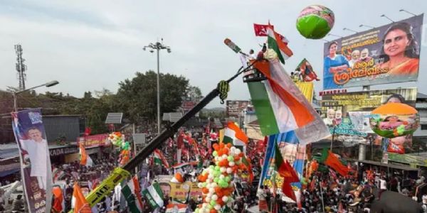 ഇനി നിശബ്ദപ്രചരണം; നിയമസഭാ തിരഞ്ഞെടുപ്പിന്റെ പരസ്യ പ്രചാരണത്തിന് ആവേശകരമായ സമാപനം