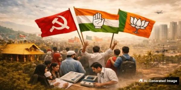 നിശബ്ദ പ്രചാരണത്തിൽ രാഷ്ട്രീയപാർട്ടികൾ; കേരളത്തിൽ നാളെ വോട്ടെടുപ്പ്