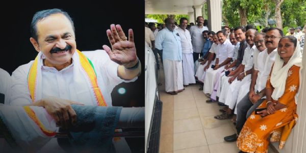വിഡി സതീശന് മുഖ്യമന്ത്രി സ്ഥാനം ഉറപ്പിച്ചു എന്ന് സൂചന; വീട്ടിലേക്ക് ഒഴുകിയെത്തി പ്രവര്ത്തകര്
