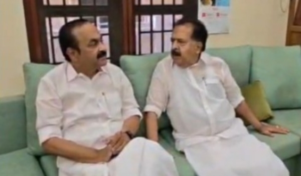 രമേശ് ചെന്നിത്തലയ്ക്ക് ആഭ്യന്തര വകുപ്പ് ഉറപ്പ് നൽകി വി.ഡി. സതീശൻ